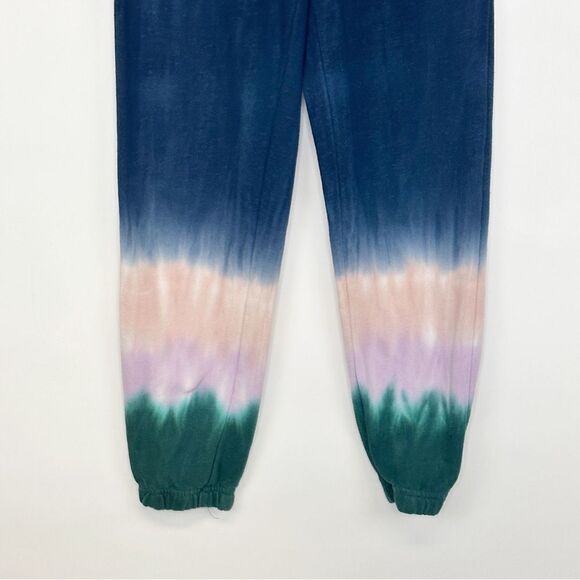 Wildfox Hadley Tie Dye Sweatpant Jogger Blue Green Size XS - Picture 8 of 13
